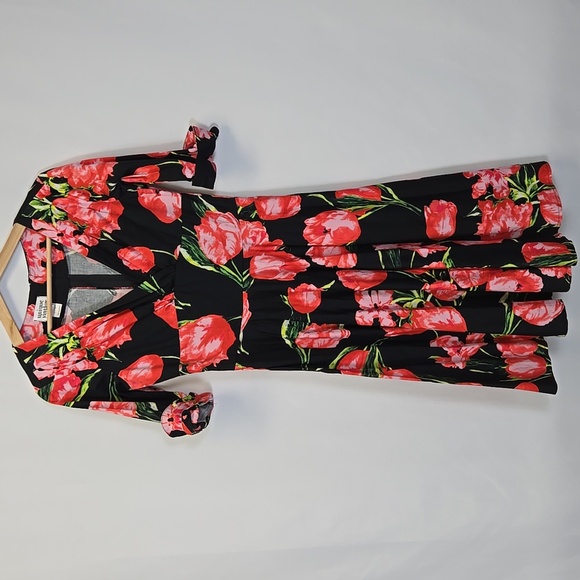 Unique Vintage Floral Dress - Size Medium - Picture 1 of 15
